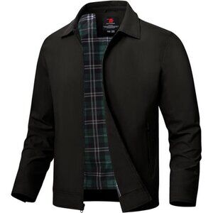 TBMPOY Men's Lightweight Jackets Casual Windbreaker Stylish Light Fall Spring